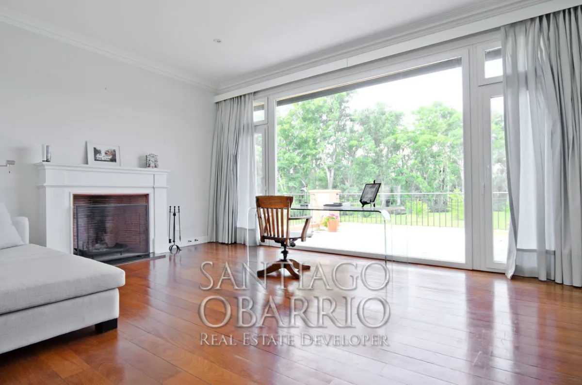 House for sale of 450m2 in haras El Argentino Farm Club Luján - vista aerea