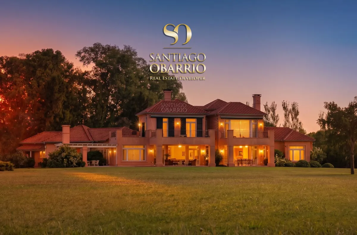 House for sale of 450m2 in haras El Argentino Farm Club Luján - vista exterior