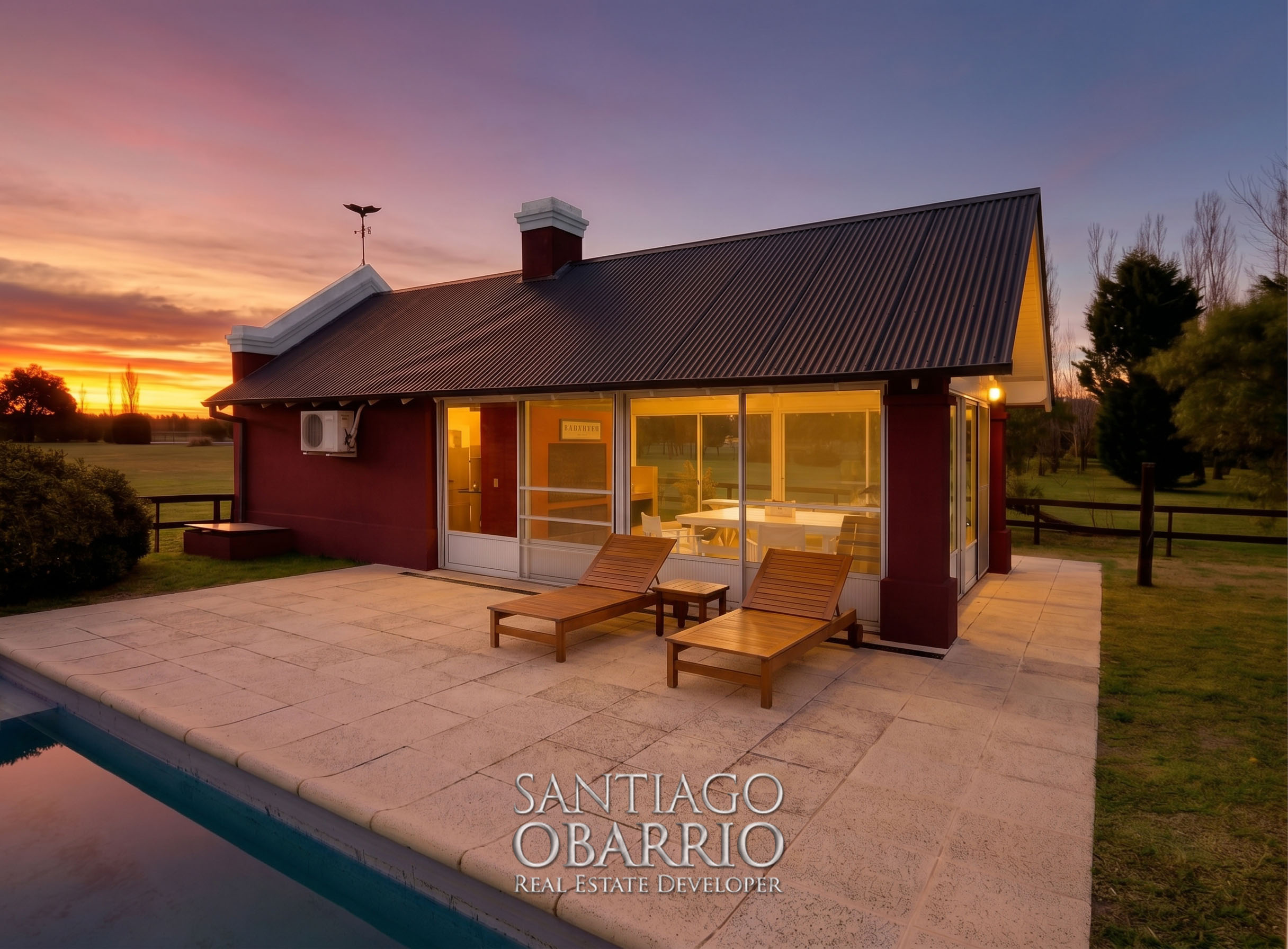 quinchoCasa en venta haras el Argentino Farm Club Luján